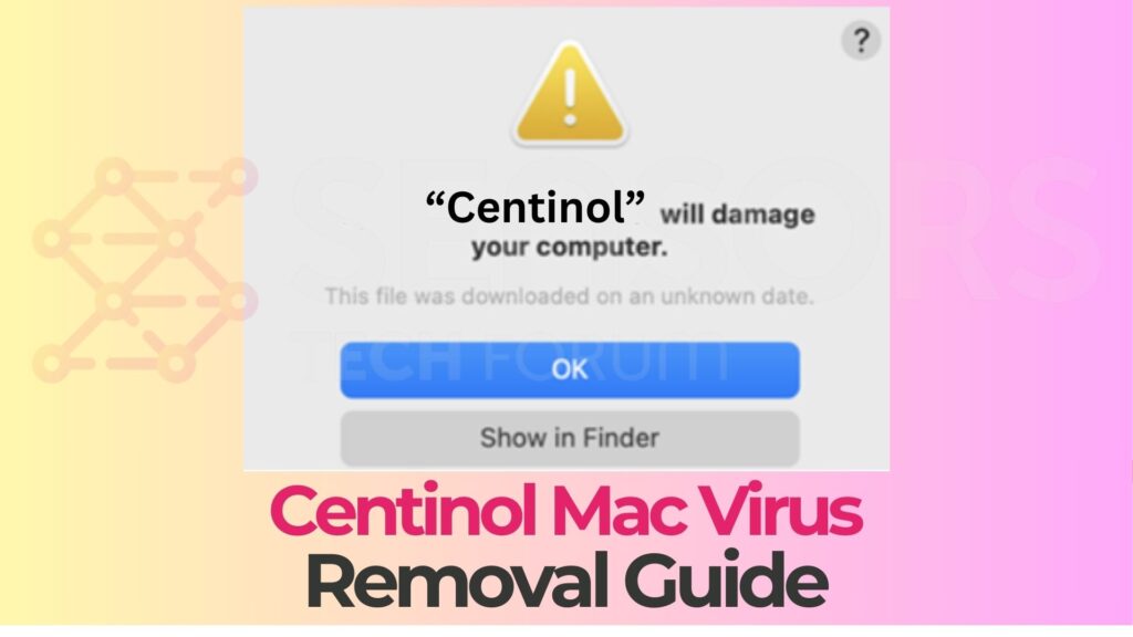 Centinol endommagera votre ordinateur - Guide de suppression