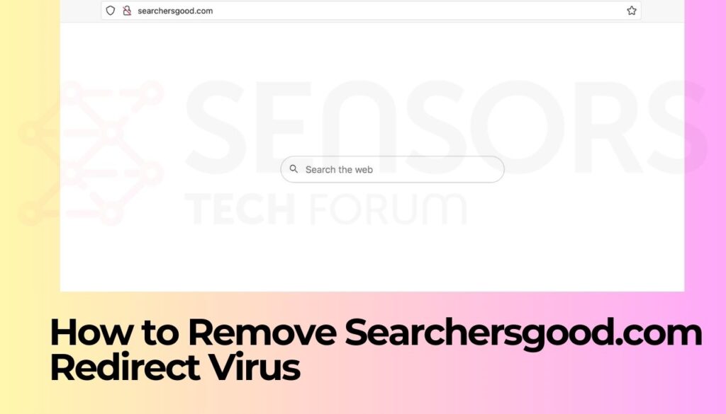 Como remover o redirecionamento Searchersgood.com