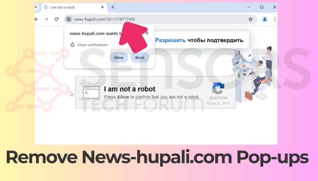 Suppression du pop-up News-hupali.com