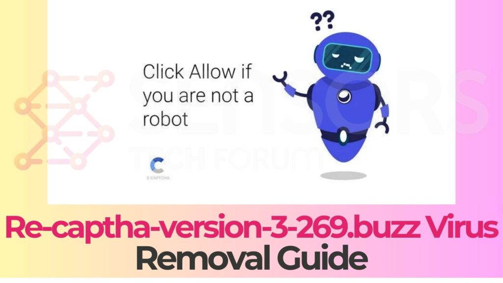 Re-captha-version-3-269.buzz Pop-up Ads Virus Removal [Fix]