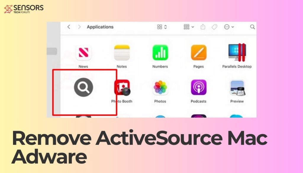 Remove ActiveSource Mac Adware