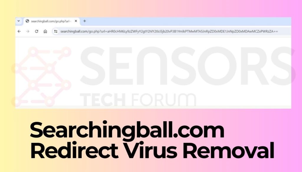 Eliminación del virus de redirección Searchingball.com