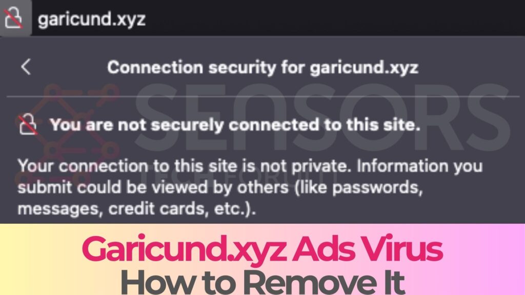 Garicund.xyz Pop-up Ads Virus Removal [Fix]