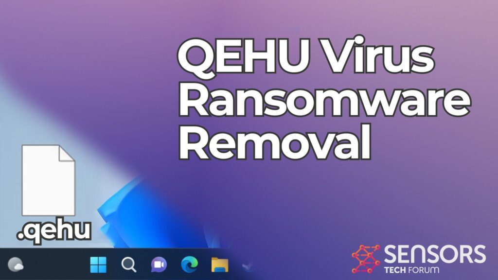 QEHU Virus [.qehu Files] Decrypt + Remove It [Fix]