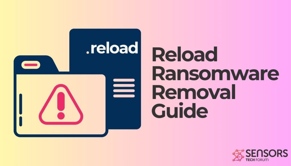 Reload Ransomware Virus Entfernung