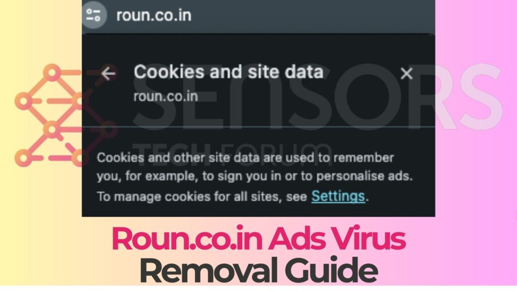 Virus de anuncios emergentes Roun.co.in - Cómo eliminarla [resuelto]