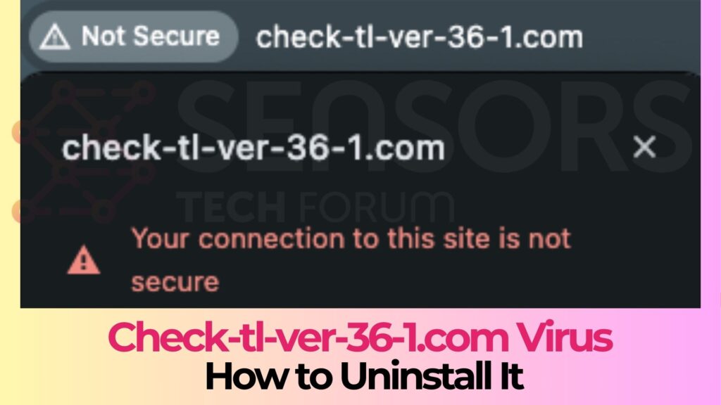 Check-tl-ver-36-1.com Pop-up Ads Virus - Removal