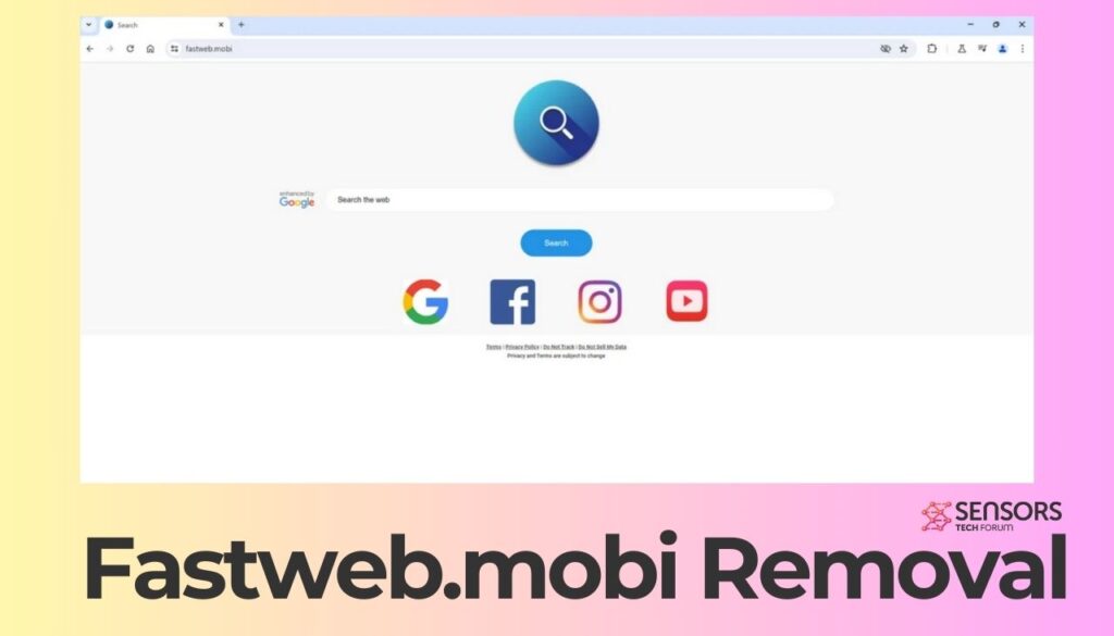 Eliminación de Fastweb.mobi