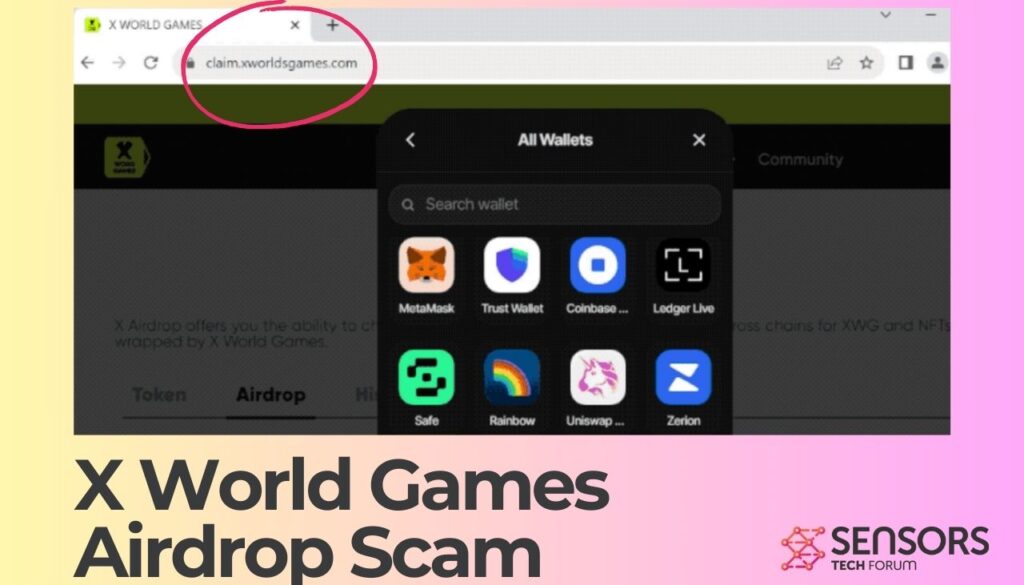 X World Games Airdrop Scam