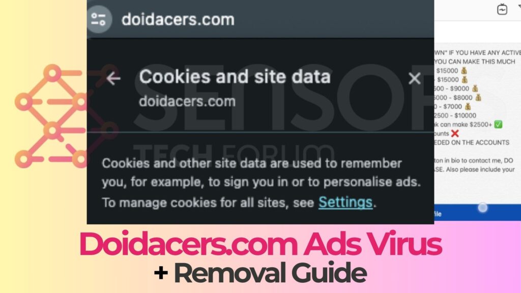 Doidacers.com Pop-up Ads Virus - Removal Guide [Fix]