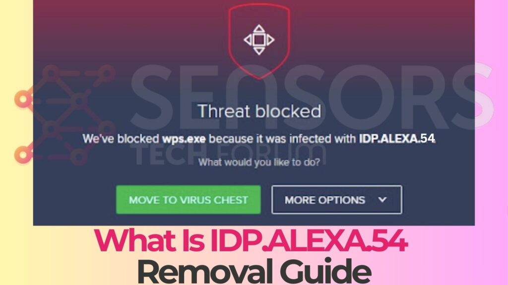 IDP.Alexa.54 - What Is It + How to Remove It