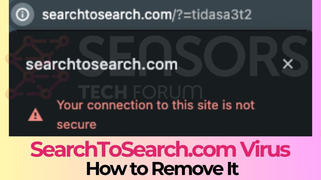 Virus de redirección SearchtoSearch.com - Guía de eliminación [Fijar]