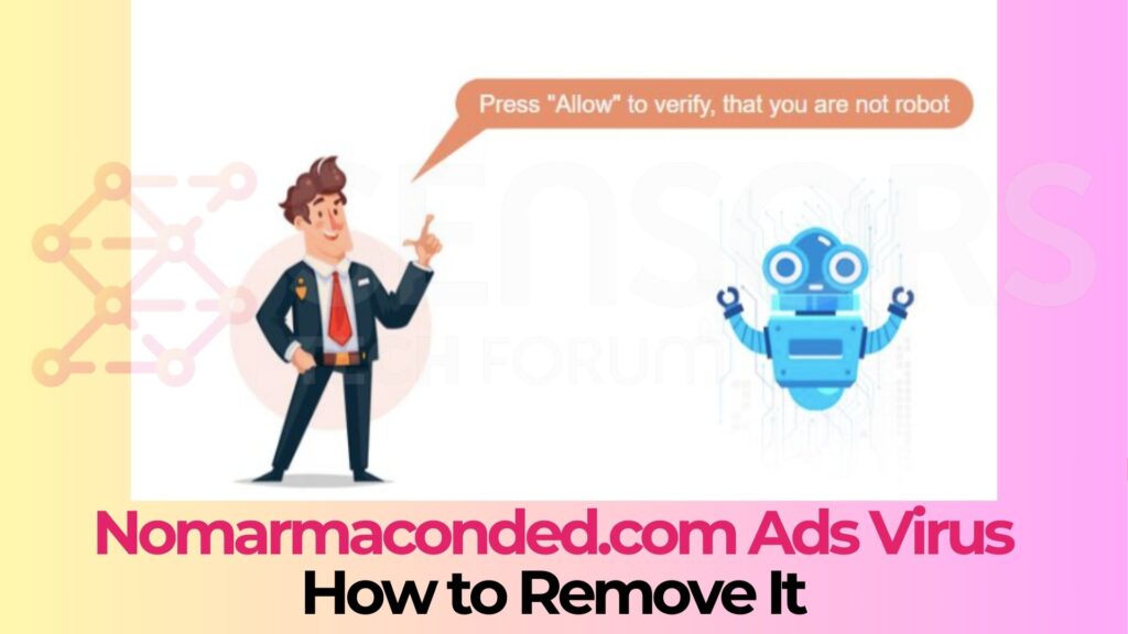 Nomarmaconded.com Pop-up Ads Virus - Removal Steps