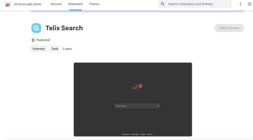 Telix Search Google Chrome ダウンロード