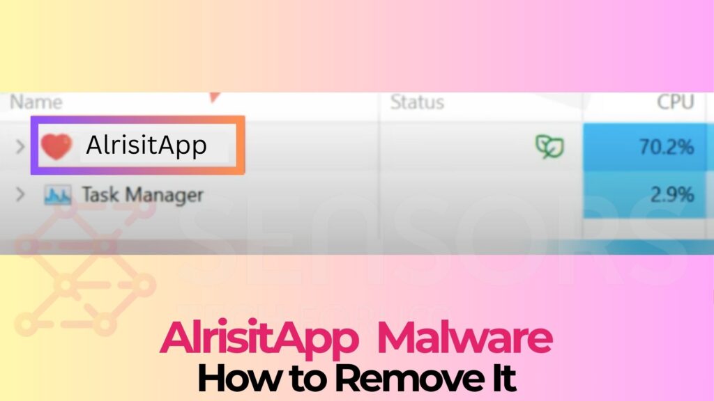 AlrisitApp Virus - How to Remove It