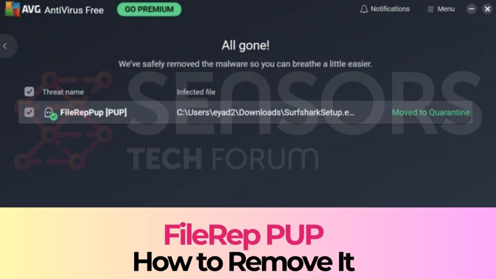 FileRepPUP Detection Malware - How to Remove It?