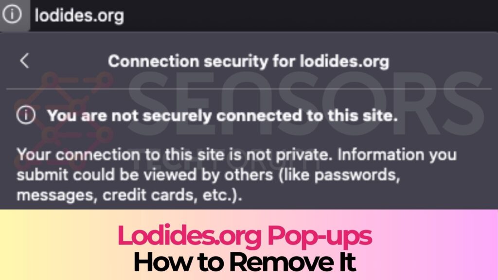 Lodides.org Pop-up Ads Virus - Removal Guide