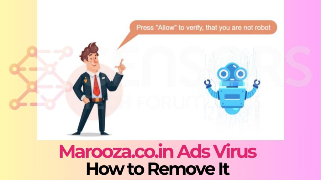 Marooza.co.in - Pop-ups Virus - How to Remove It 