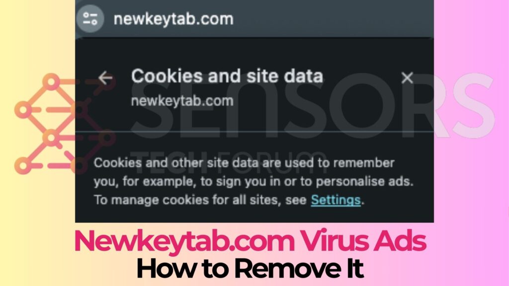 Newkeytab.com Pop-up Ads Virus - Removal Steps