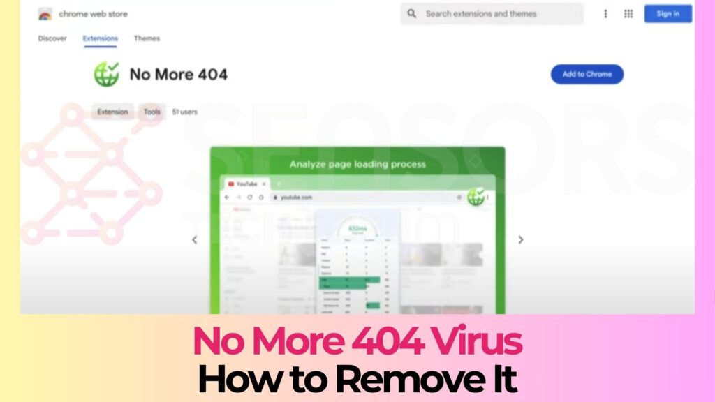 No More 404 Adware Virus Remova