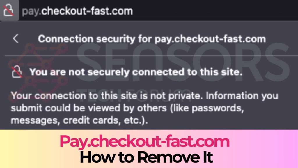 Pay.checkout-fast.com ポップアップ広告ウイルス - それを削除する方法