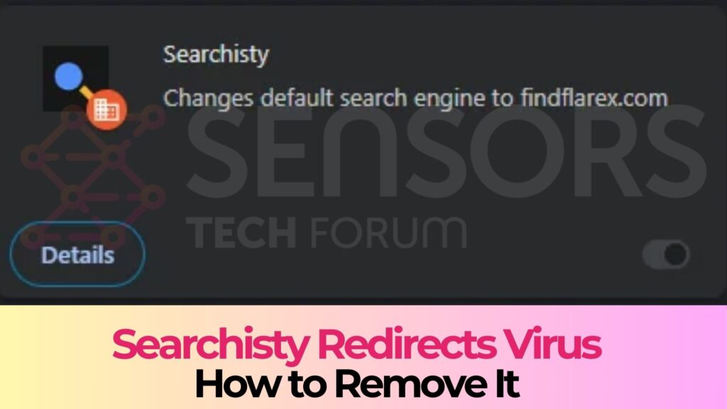 Searchisty Virus Ads redirects - Removal Guide 