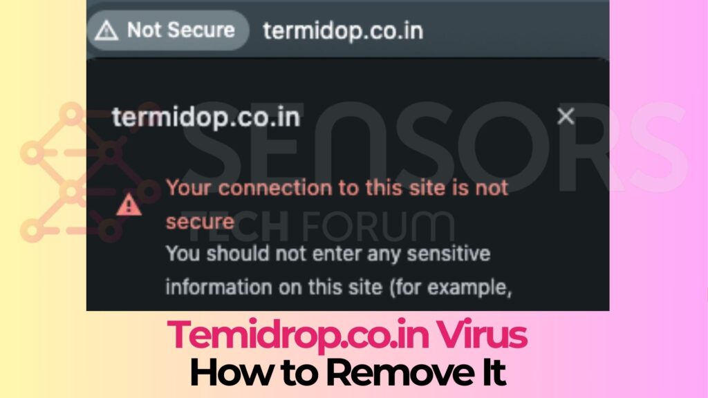 Termidop.co.in Pop-up Ads Virus - Removal