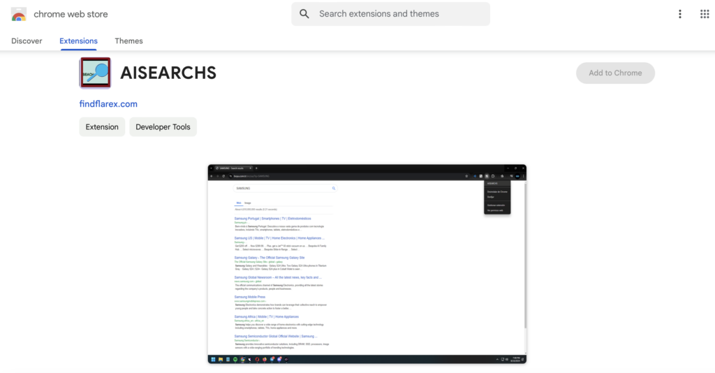 Descargar AISEARCHS para Chrome