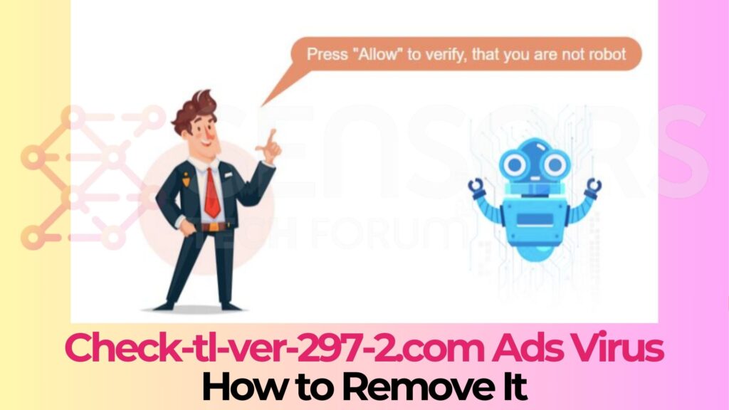 Virus publicitaire pop-up Check-tl-ver-297-2.com - Guide de suppression