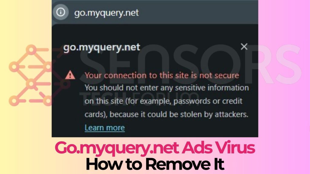Go.myquery.net Pop-ups Virus - How to Remove It