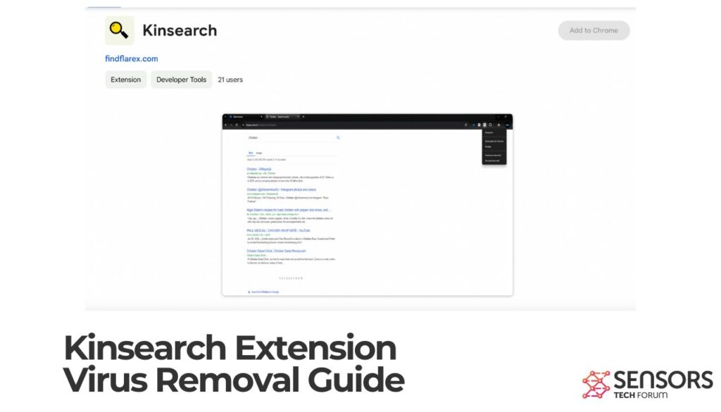 Kinsearch Extension Virus