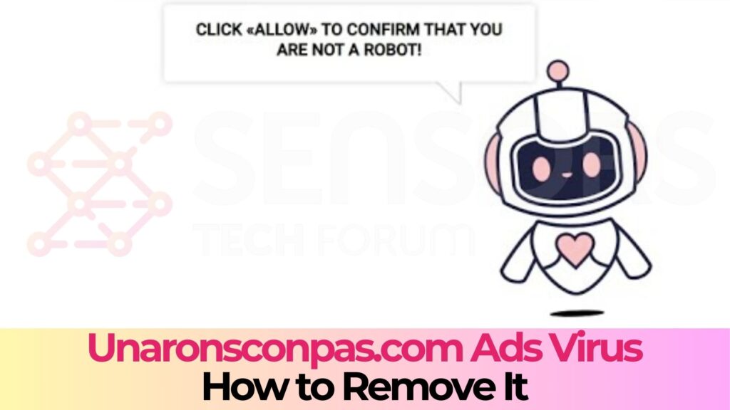 Unaronsconpas.com Pop-up Ads Virus - Removal [Working