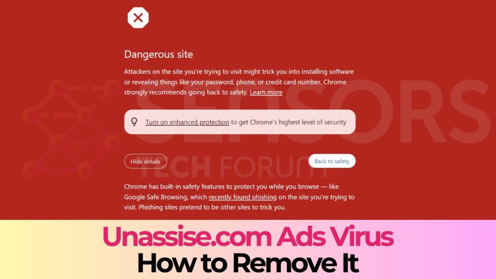 Unassise.com Ads Virus - How to Remove It [Fix]