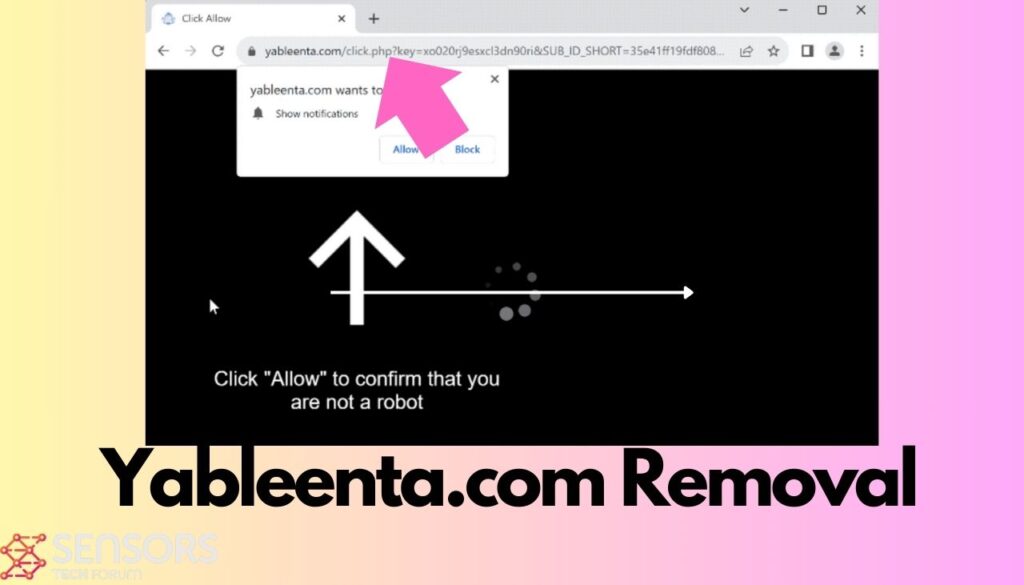 Yableenta.com Removal