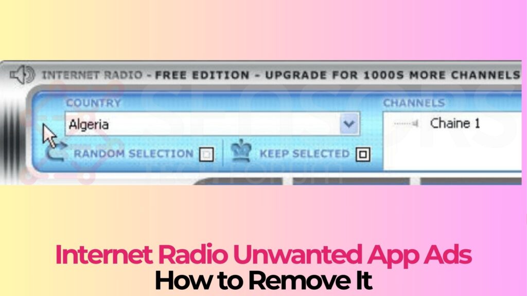 Internet Radio Ads Virus Removal Guide 