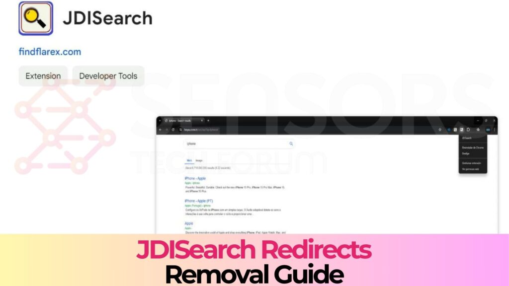 JDISearch Redirect Virus - How to Remove It