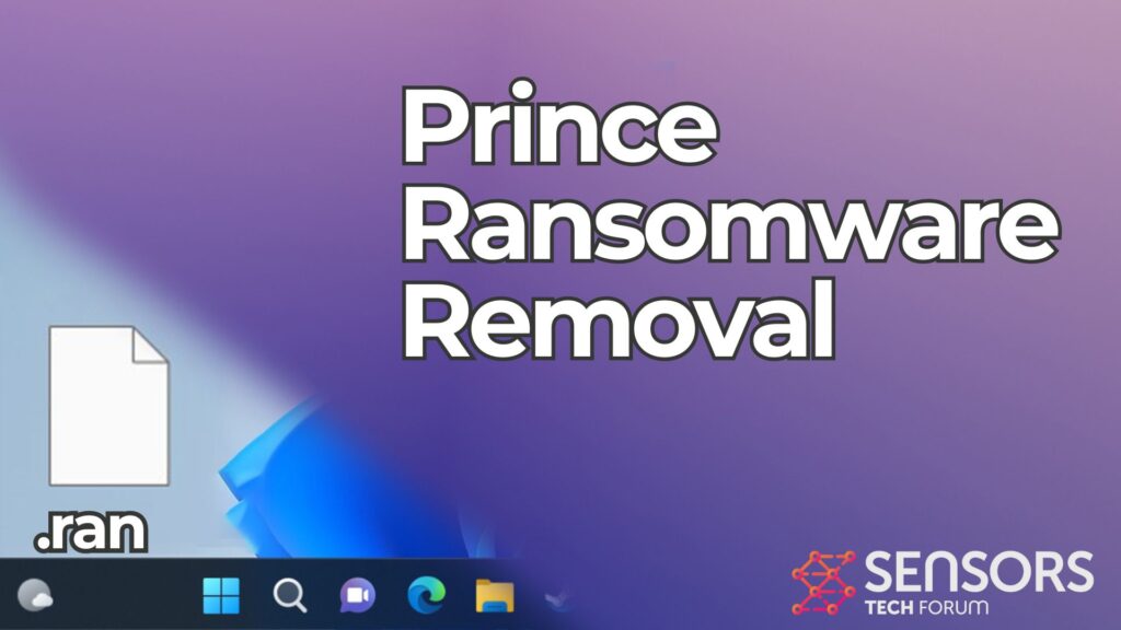 Prince Ransomware [.fichiers exécutés] Supprimer & fichiers Décrypter