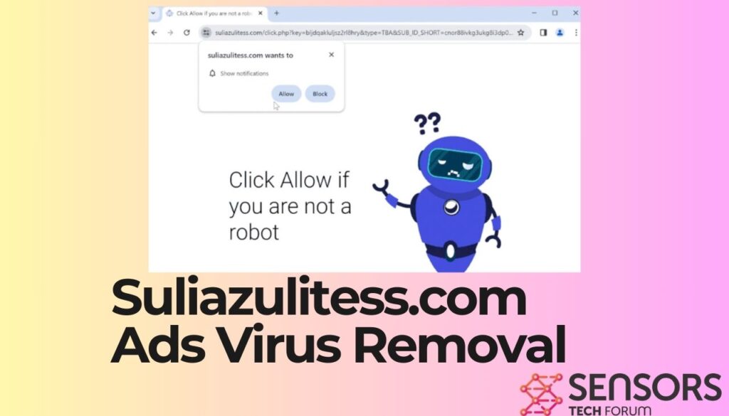 Suppression de suliazulitess.com