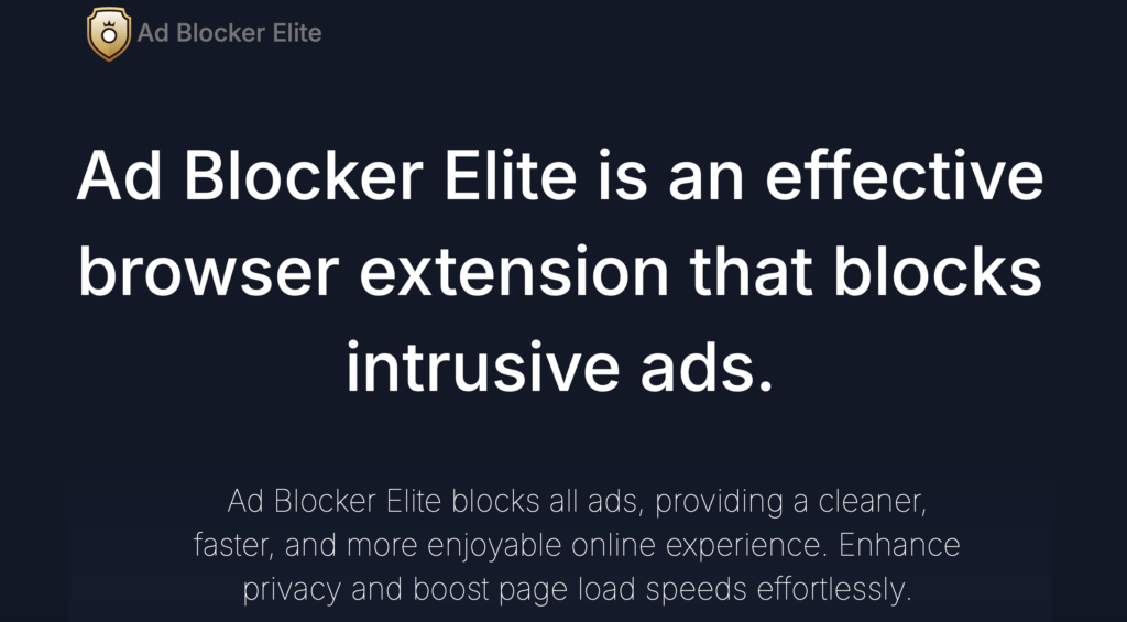 Ad Blocker Elite