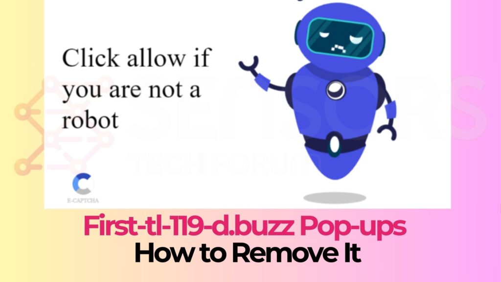 First-tl-119-d.buzz Virus di notifiche pop-up - Rimozione Guida