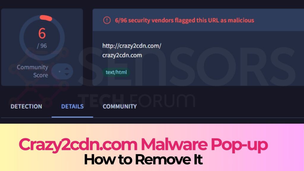 Crazy2cdn.com Pop-up Malware - Removal Guide