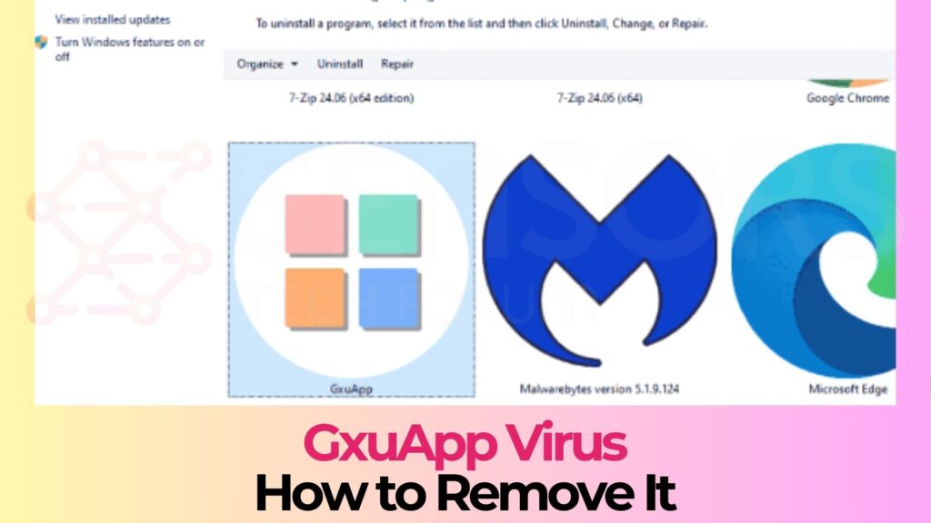 GxuApp Malware - How to Remove It 