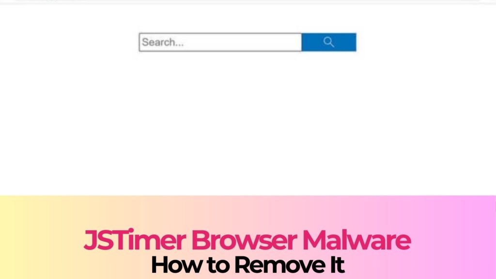 JsTimer Browser-Umleitungsvirus - So entfernen Sie