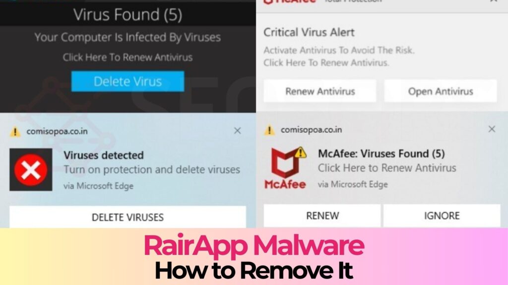 RairApp Malware - Como removê-lo