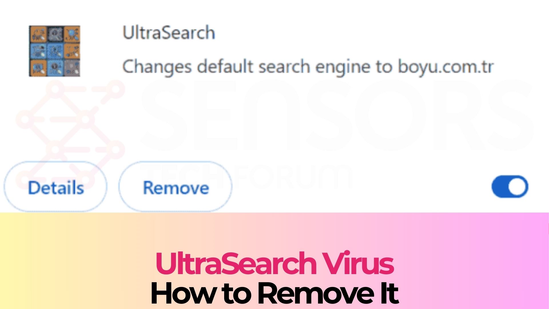 UltraSearch Virus Extension How to Remove It [Fix]