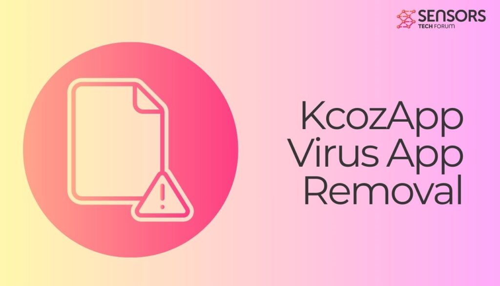 Guide de suppression de l'application antivirus KcozApp