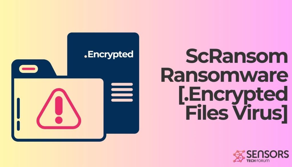 Ransomware ScRansom [.Vírus de arquivos criptografados]