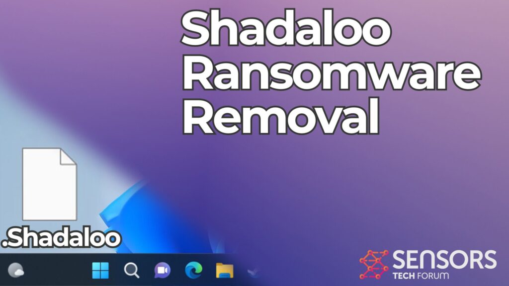 Shadaloo Virus [.shadaloo Files] Removal + Recovery