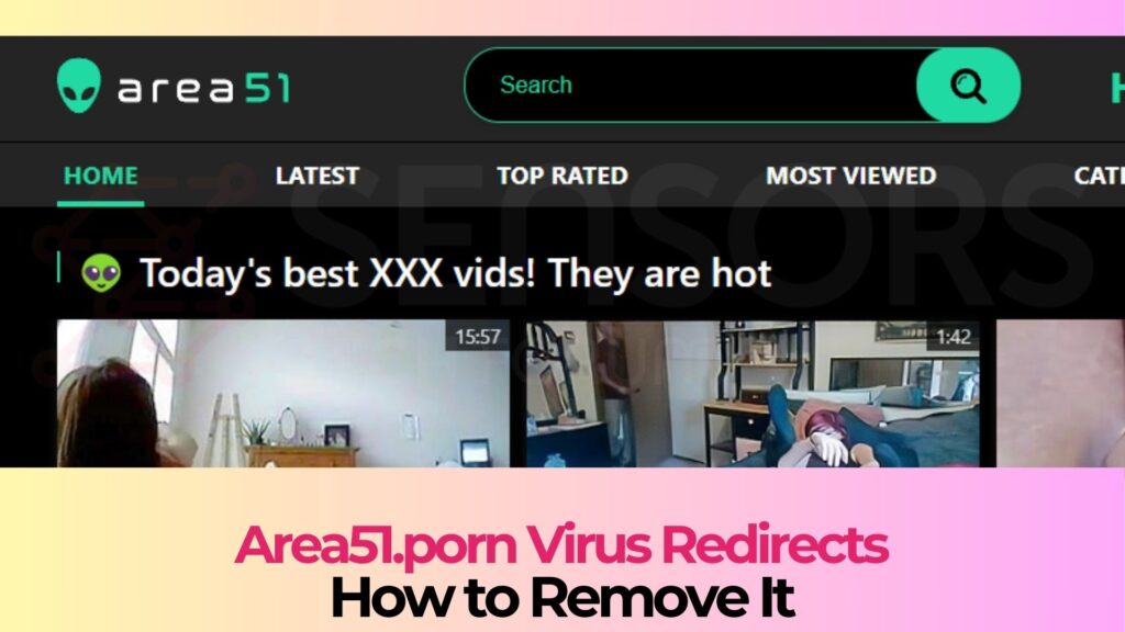 Area51.porn Virus Ads - How to Remove It