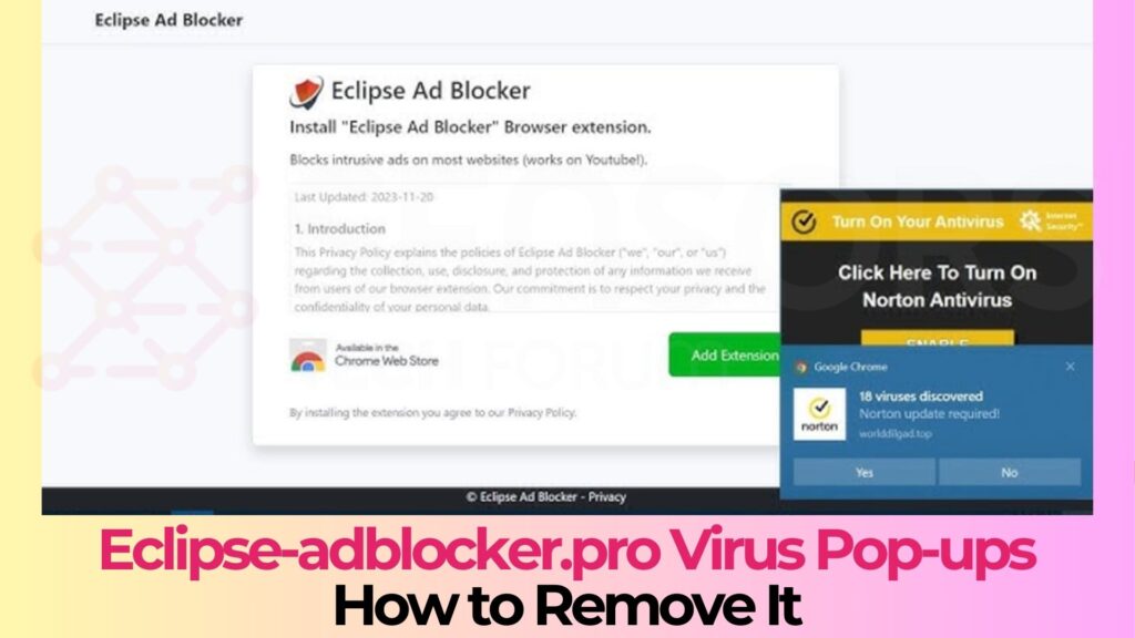 Eclipse-adblocker.pro Pop-ups Virus - How to Remove It [Fix]